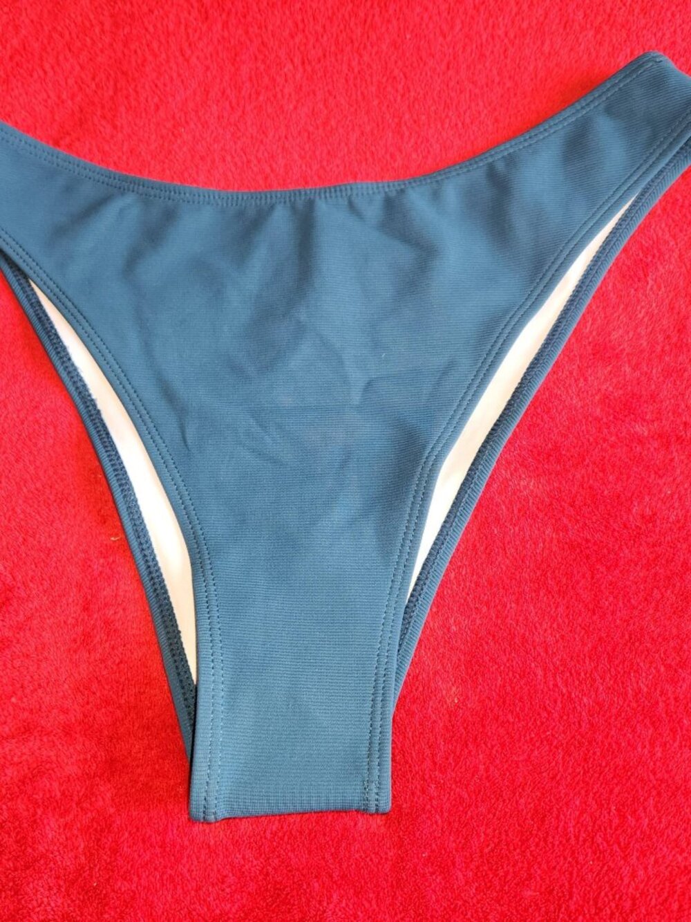 NEW XL Women's Blue Bikini Bottom Bathing Suit Swimwear Beach SEXY Swimming